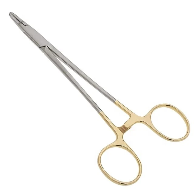 QNQ hot sale  Stainless Steel QNQ Needle Holder Hot Sale German  General Surgery Instruments