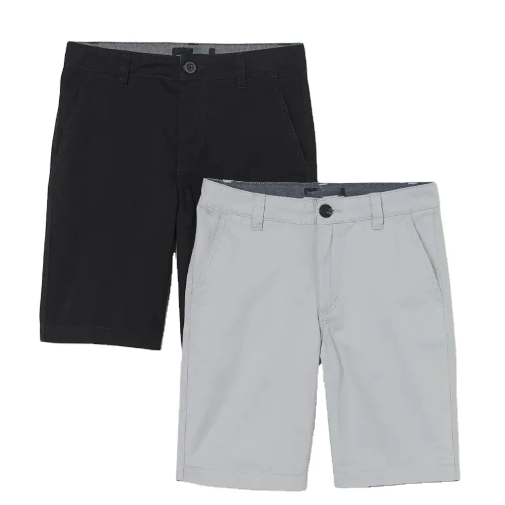 2020 Summer European Years Teenager Cotton Pocket Solid Color Kids Baby Boy Shorts
