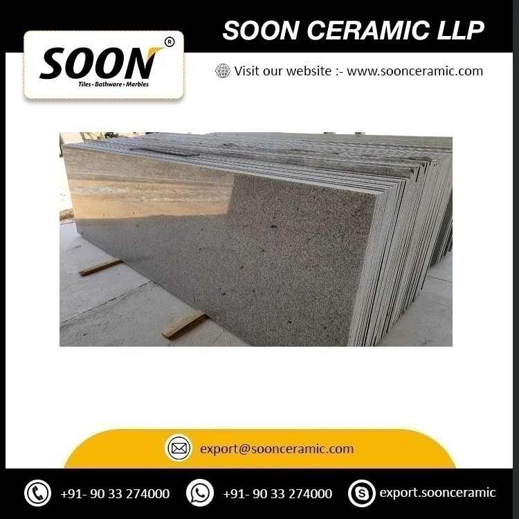 Best Quality Polished Finished GD Brown Granite Slab Natural Stone for Wall and Flooring Decoration from Indian Manufacturer
