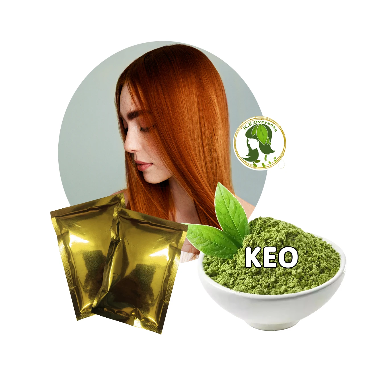 Natural and Organic Henna Leaves Powder For Deep Orange Hair Dyeing Without PPD Ammonia 3 Times Sifted Long Lasting Colors