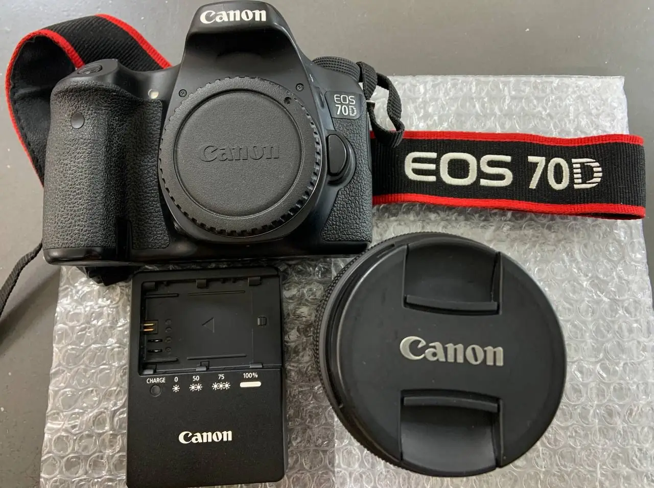 Недорогой высококачественный черный дизайн высшего качества для DSLR-камеры Rebel T7 с 2 объективами 6k креплением объектива EF