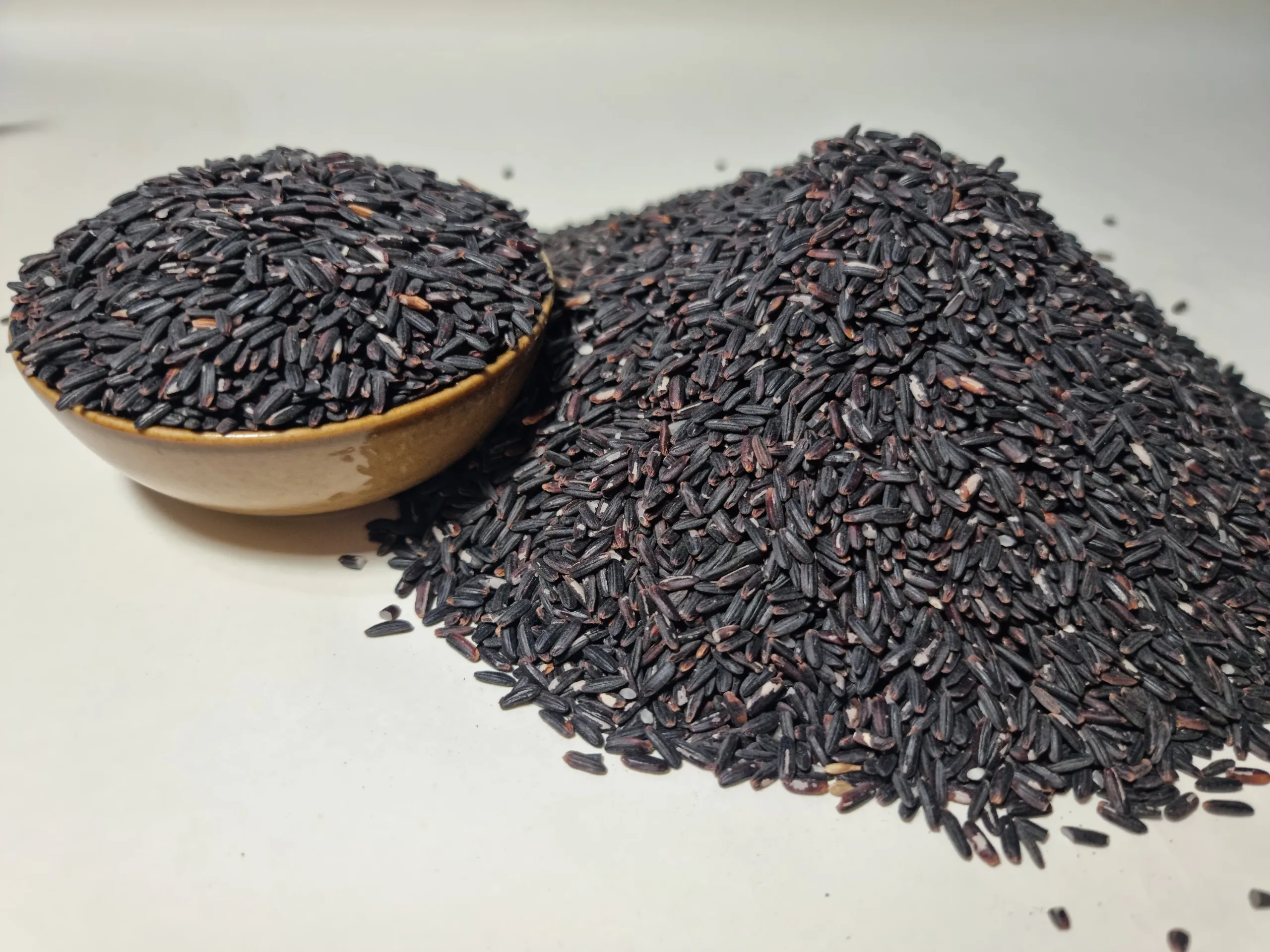 Seven Mountain Rice St Black Rice With Organically Farming Good For Health Helping People With Diet And Diabetes