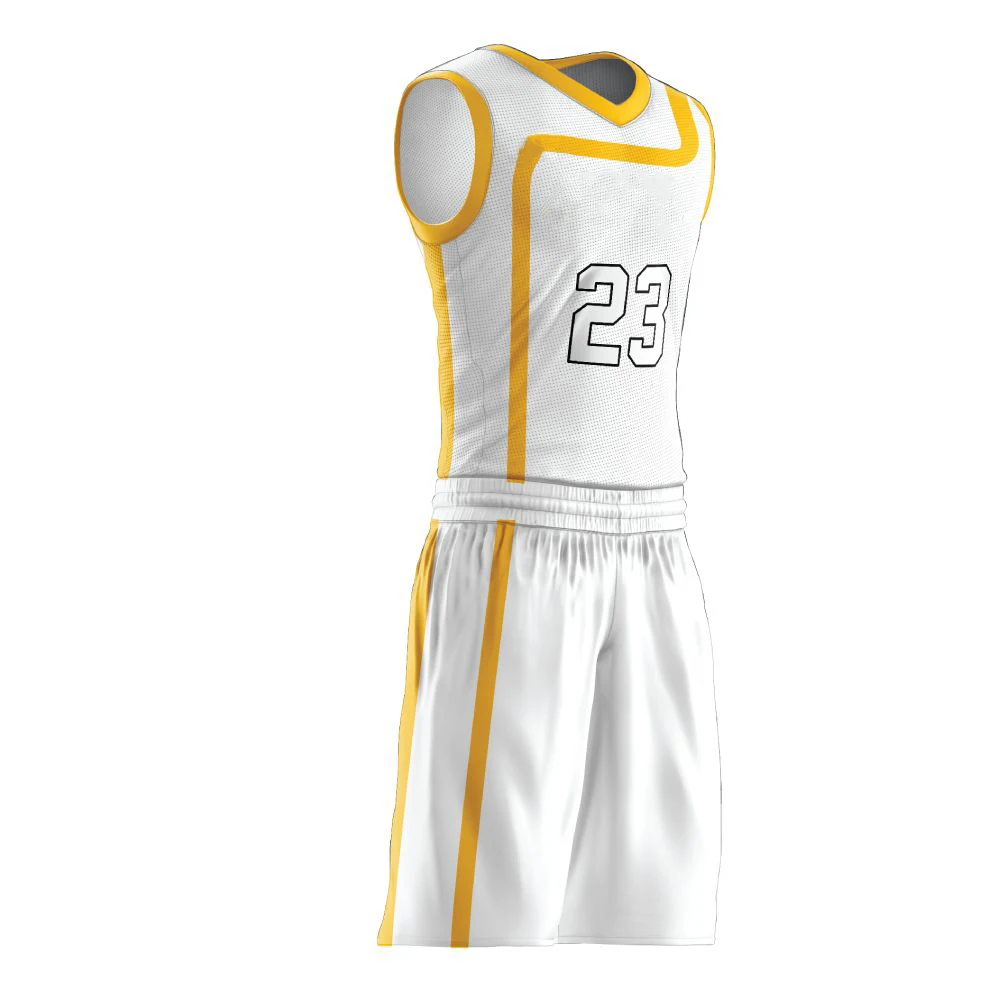 Custom Sublimated High Quality Basketball Jersey Custom Color Basketball Uniforms Kids Football Kit mesh shorts high quality