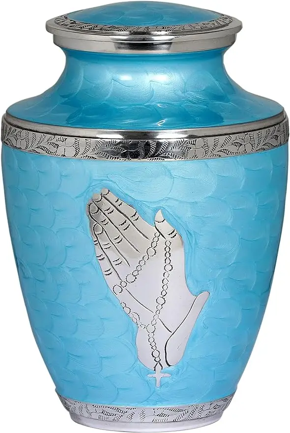 Factory Wholesale Sale on Brass Made Adult Ash Cremation Urn for Worldwide Buyers