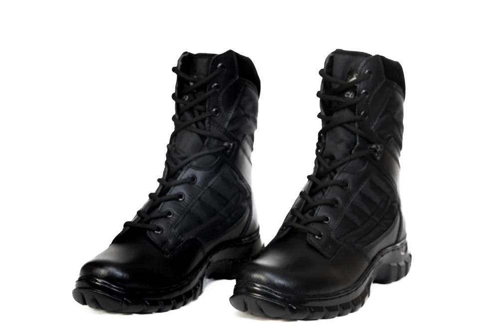 Advanced High-Ankle Tactical Boot Elite Operations Lightweight Enhanced Utility Features All-Terrain Suitable Winter Season PU