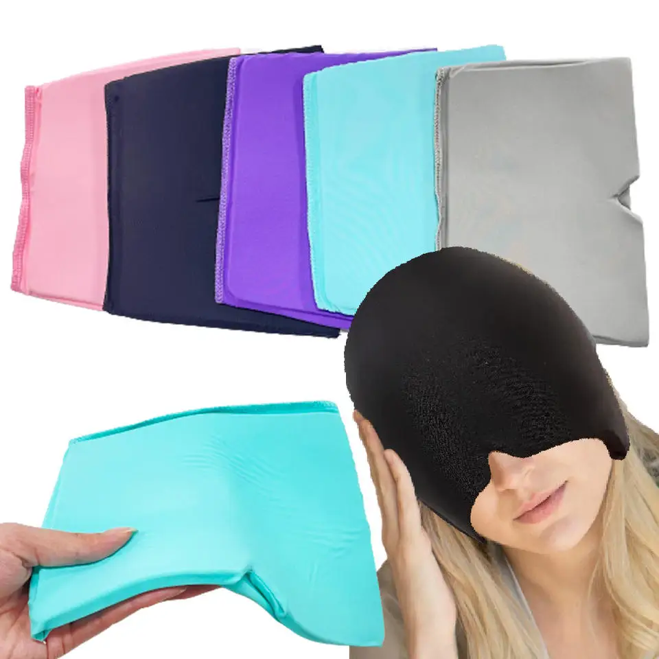 Health Care Products Custom Gel Ice Pack Hat Headache Relief Cap for Pain Relief