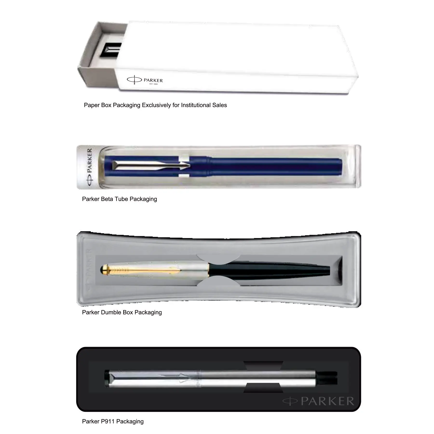 Promotional  Parker Beta Premium Roller  &  Fountain Pen GT Customized with Box for Ballpoint Parker Pens & Corporate gift