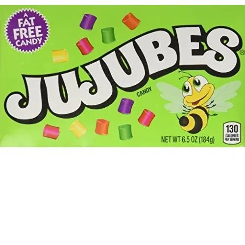 Jujubes Chewy Candy, 5.51 oz [1-Box]
