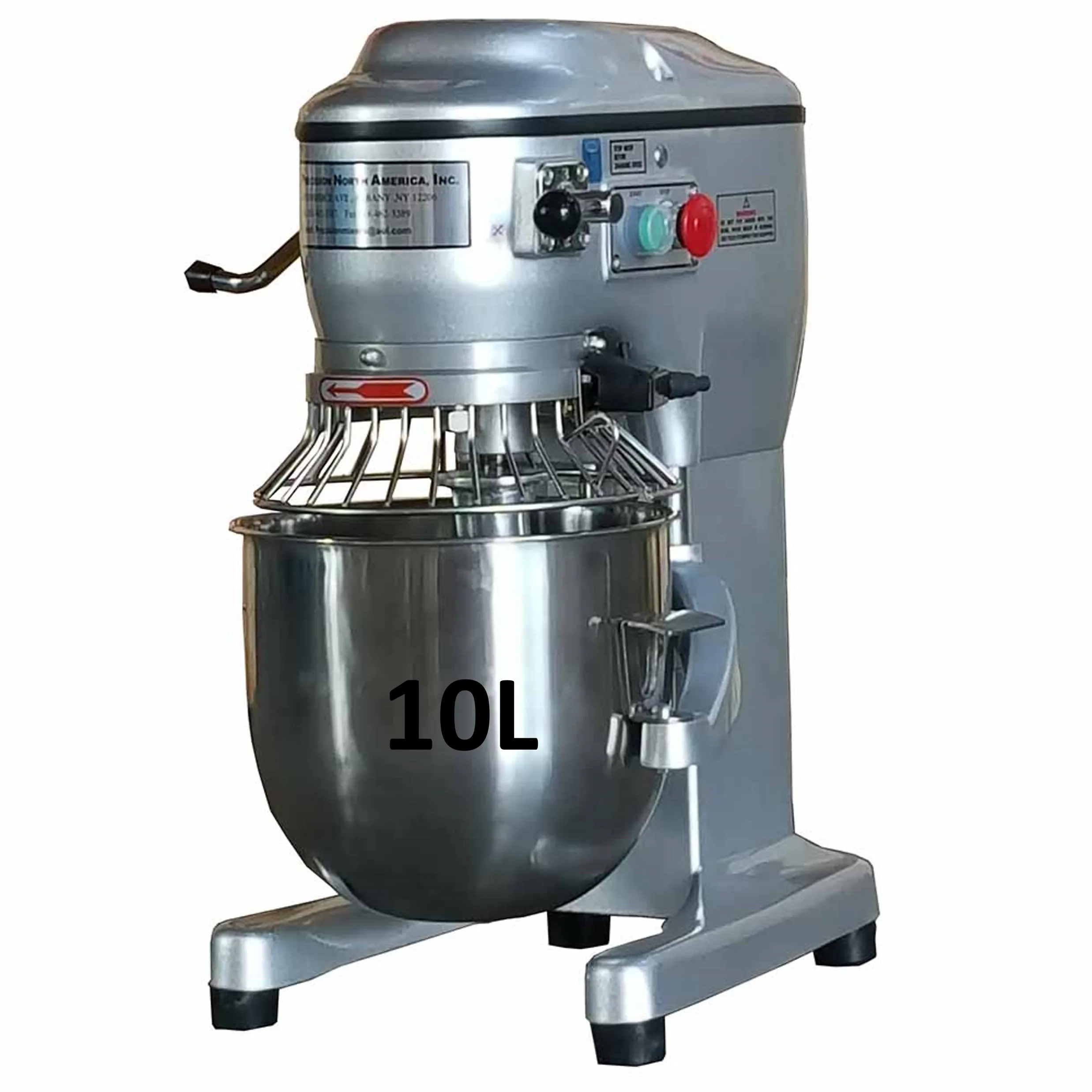 Bakery Bread Production Line 10 Liter Planetary Dough Mixer Pizza Making Machine 3 Speeds 10L Planetary Cake Mixer