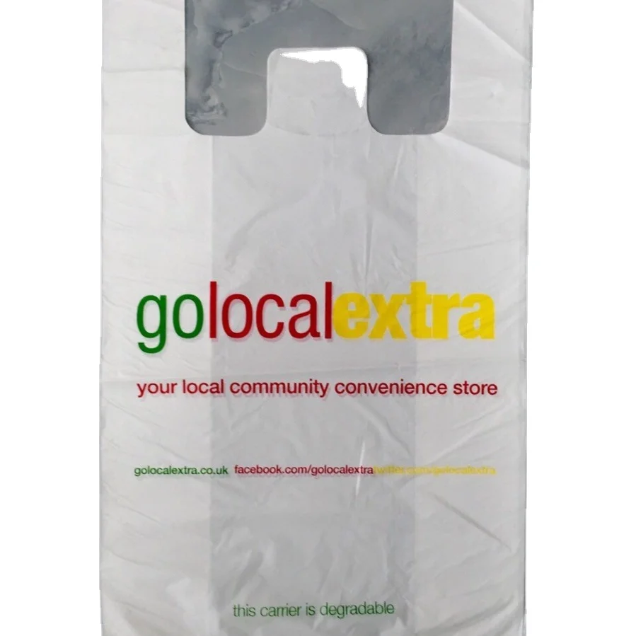 VIRGIN MATERIAL TSHIRT PLASTIC BAG