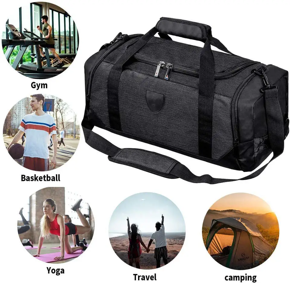 In Stock New Design Gym Travel Sports Duffel Bag Custom Logo Duffle Bag For Women Men