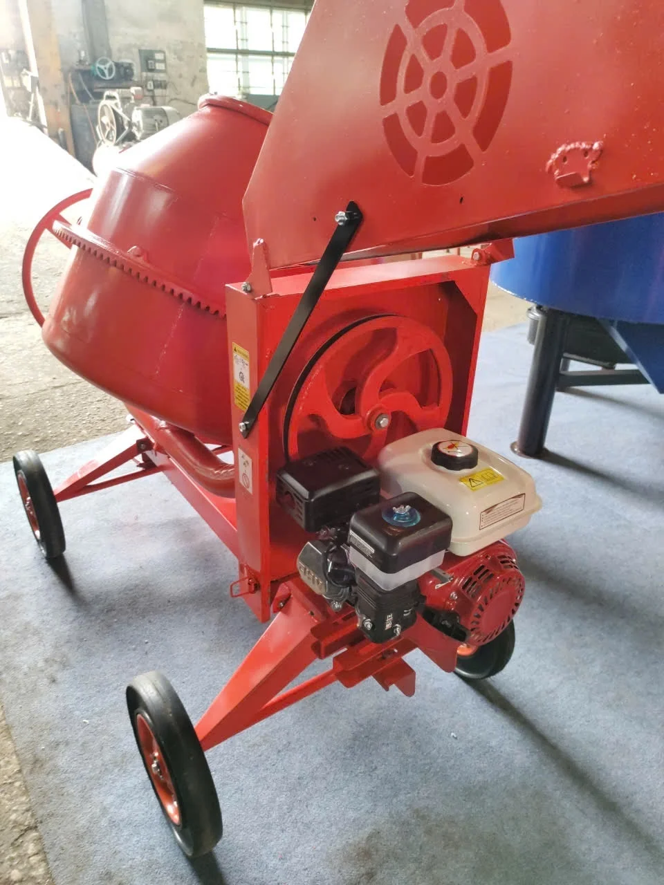 Hot product for sale Chile durable suitable mini concrete mixer hormigonera small drum diesel petrol engine or electric motor