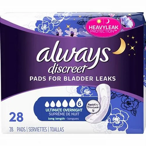 Ready for export Always Infinity Pads Size 2, Winged, Unscented, Super Absorbency, 46 Ct