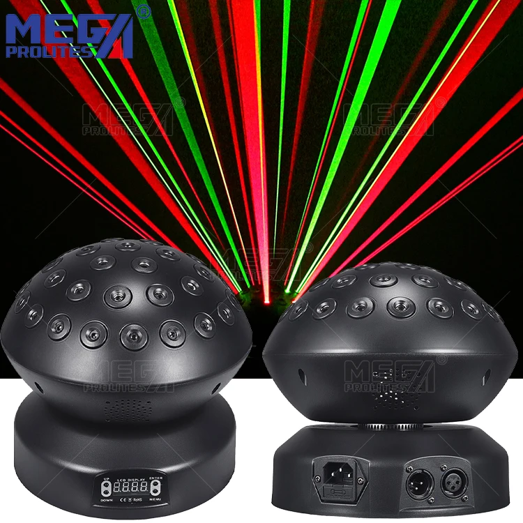 NEW Night Club 37 Eyes Rgb Laser DJ Disco Magic Moving Ball laser storm light For Events Wedding Dj effect light