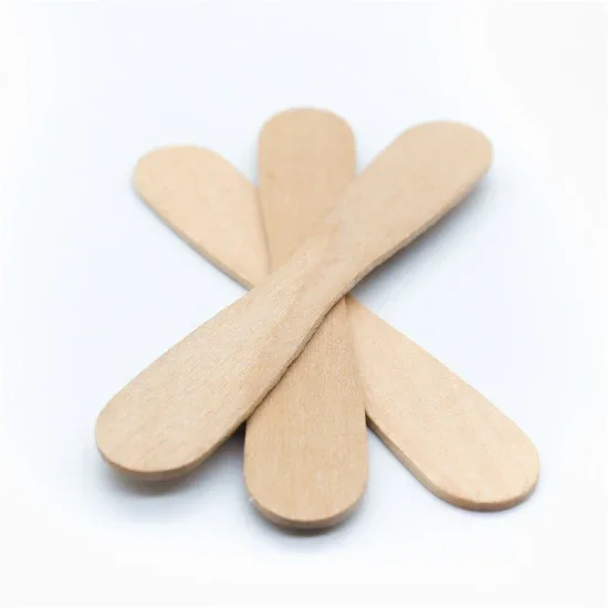 Indian Wholesale Supplier Wooden Disposable Ice Cream Spoons Bulk Quantity Wooden Ice Cream Spoons for Sale