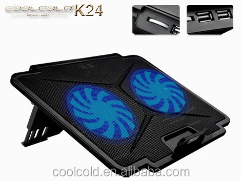 Manual Fan Speed Switch 15.6inch Notebook Cooling Fan cheap wholesale Laptop cooler stand
