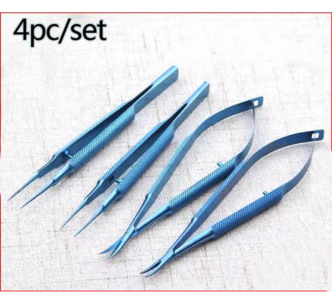 Hand Surgery Set | Micro Surgical Instruments Needle Holder Micro Scissors Tweezers | Microsurgical Instruments Titanium Coated