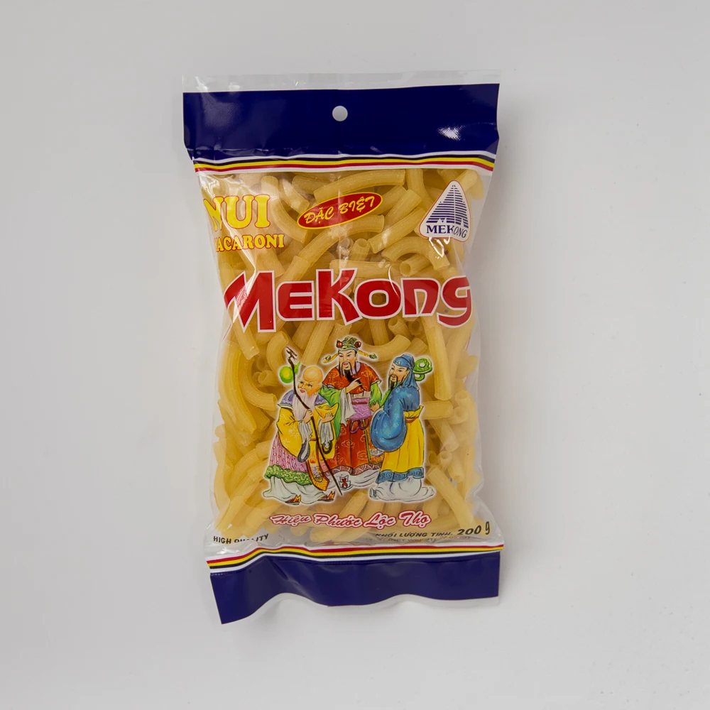 Vietnam Manufacturer Low Sodium Grain Noodle Products Preferred Product Long Yellow Macaroni Rice Pasta In Bag Packaging