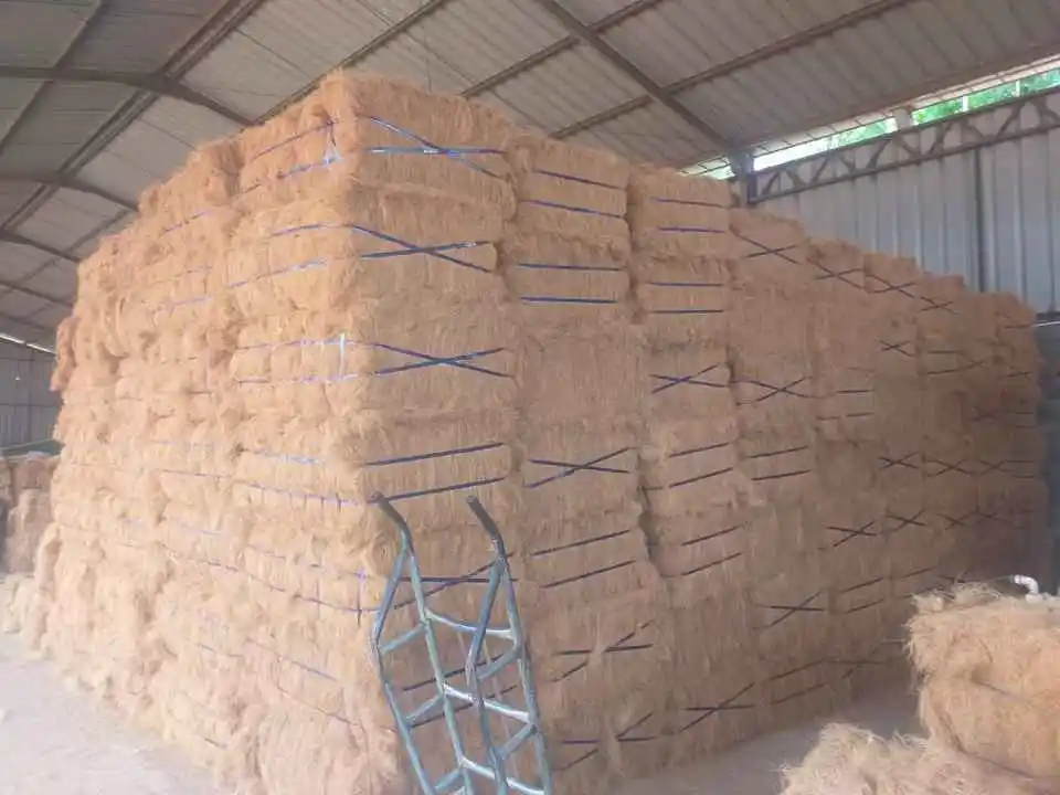 Husk fiber Extracted from The Outer Husk of Coconut Used in Many Products and Many Applications