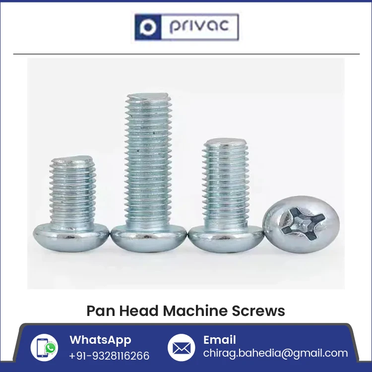 Pan Head Screw DIN7985 Stainless Steel Cross Pan Head Machine Screw