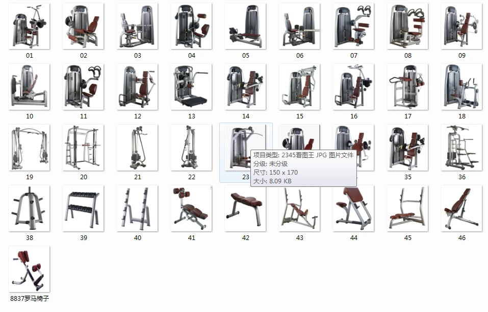 Gym equipment/ Body exercise machine XW-8822 Ercolina Rehab Machine