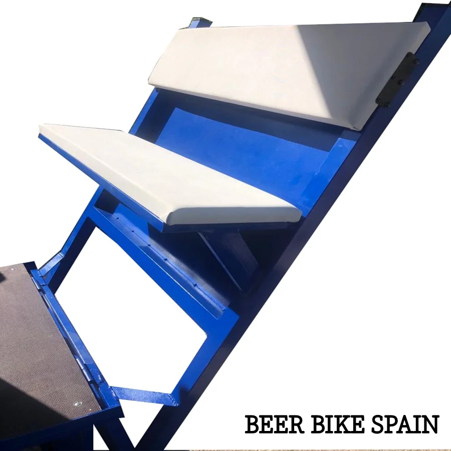 ELECTRIC PARTY BIKE FRIENDS FUN ACTIVITY TANDEM BIKE 18 PEOPLE BEER BIKE