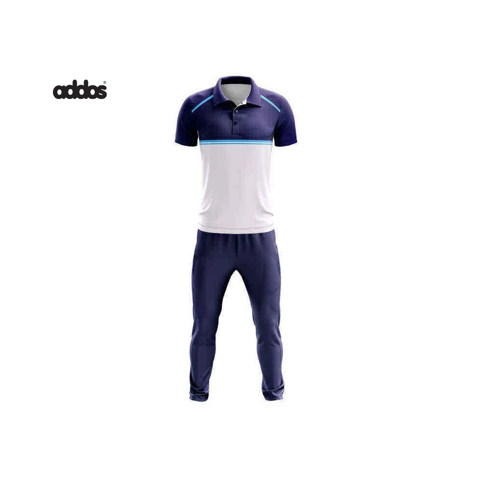 Custom made team logo and name cricket jersey sublimationl wholesale cricket uniform for sale in good price