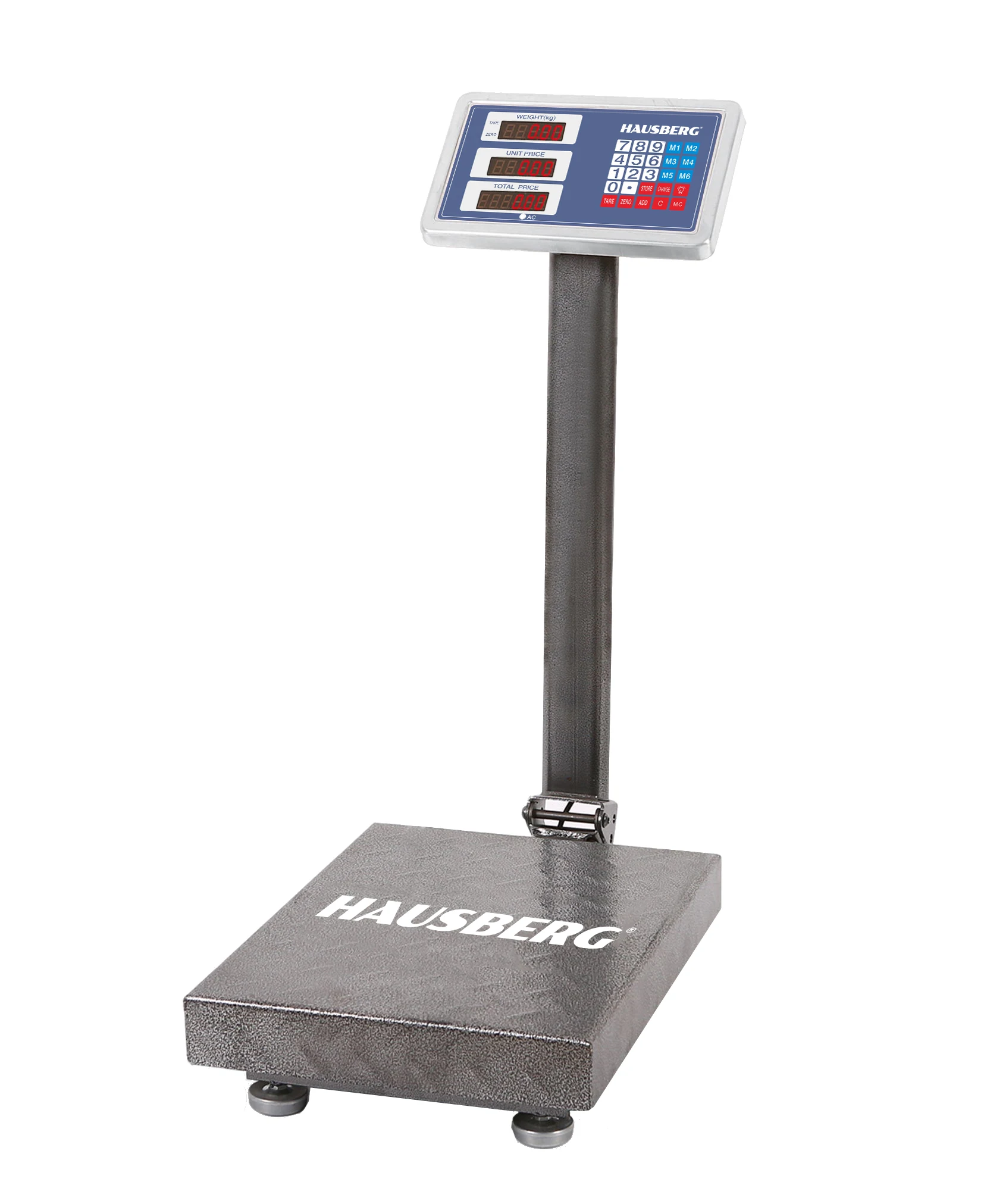 Hausberg / High Quality Electrical Digital Scale With Platform / Double Screen / Rechargeable