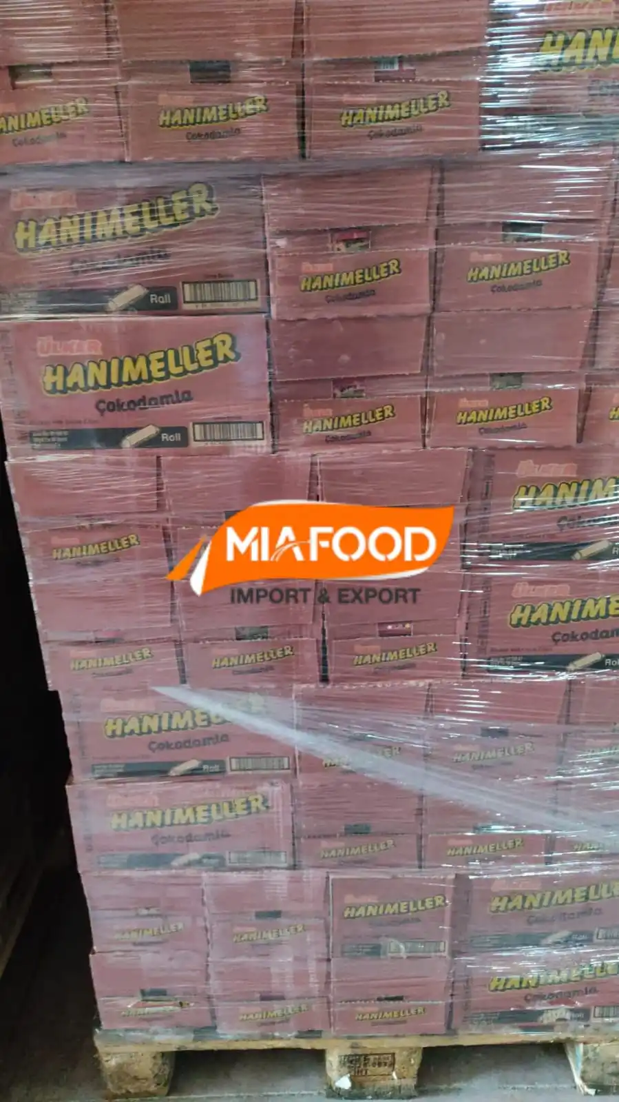Ulker Hanimeller 141 gr x 15 Flour Cookies Roll All The Time Fresh Stocks Wholesale From Turkey