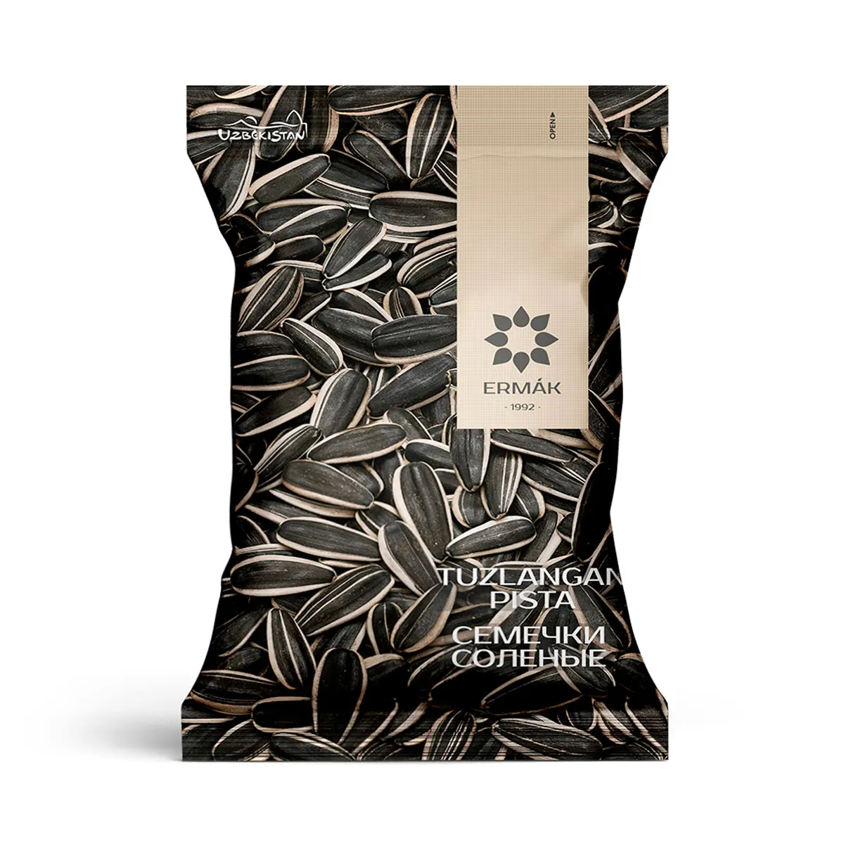 Black sunflower seeds 100g with salt quality product from a reputable manufacturer