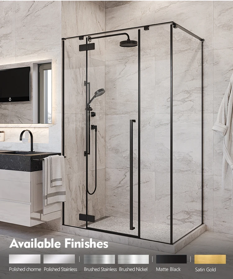 Seawin Customized Bath Shower Cabin Free Standing High-Quality Framed Hinge Shower Room Cubicle