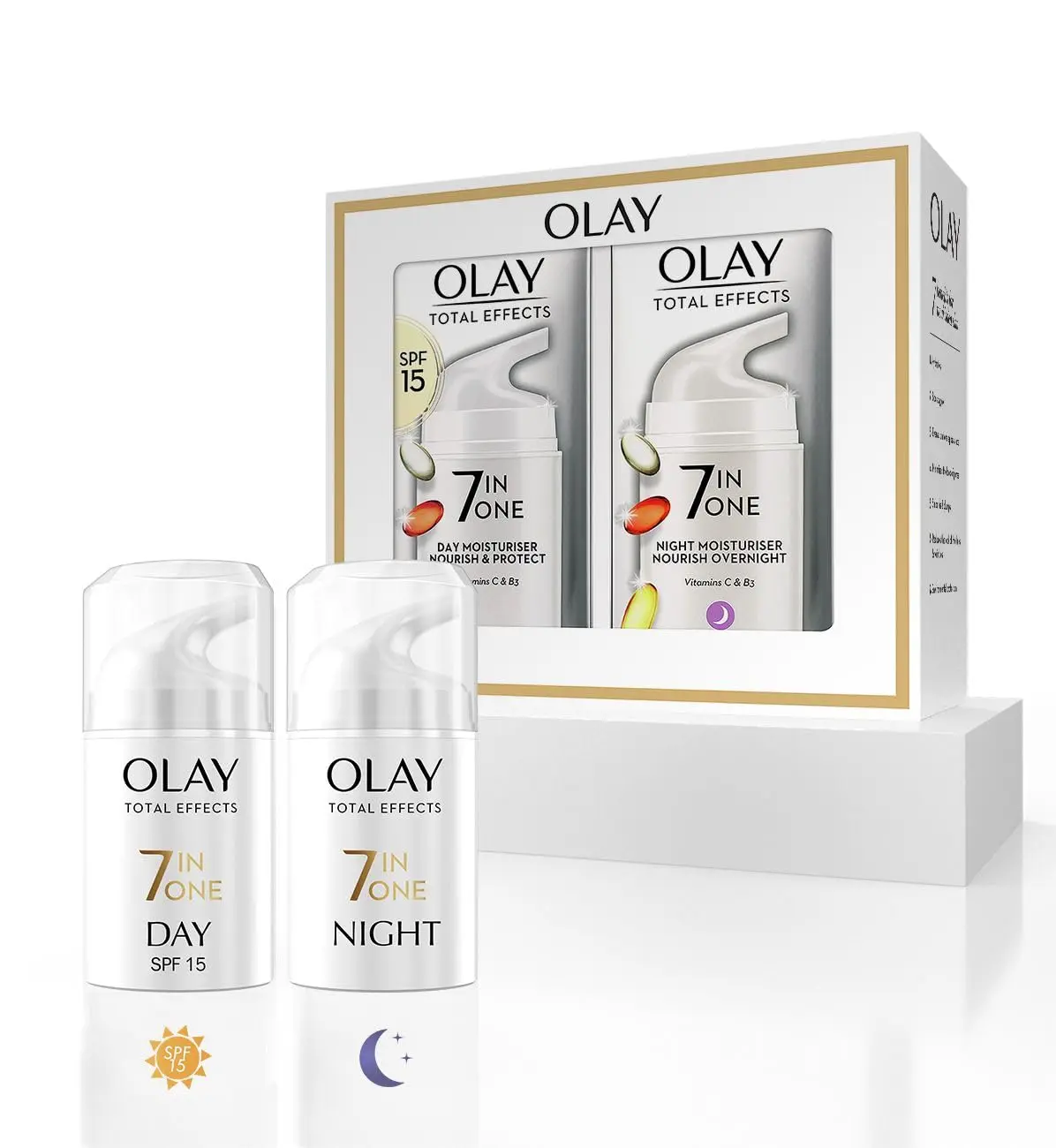O.l.a.y  Natural Aura Day SPF 15 Glowing Radiance Cream (Pack of 2) 50g for sale