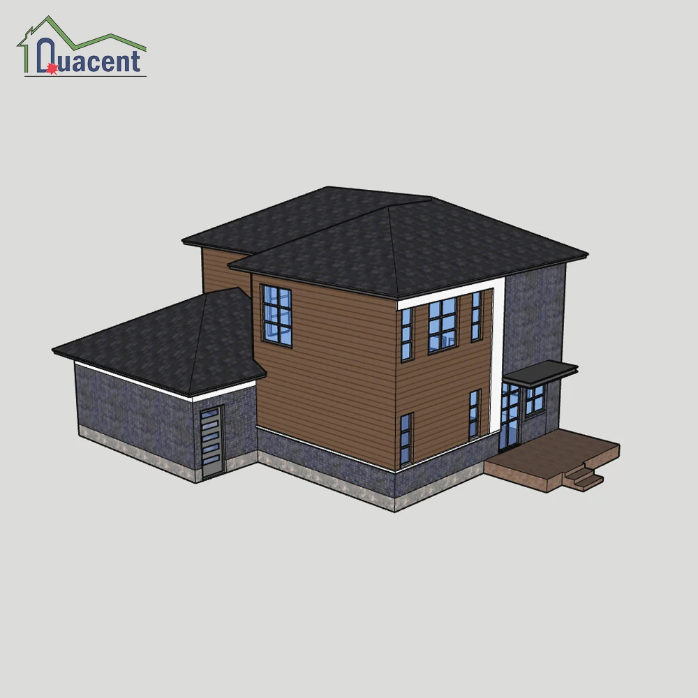 222 SQM 3 Bedroom 8 Module Design Price Pre Fab Home Casas Modern Modular Module Luxury Villa Prefabricate SIPs Prefab House Kit