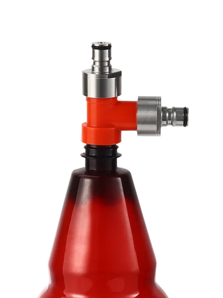 Carbonation Cap Counter Pressure Bottle Filling Kit,Carbonation Cap & Tee & 50cm Tube,Carbonation Cap Tee For Soft PET Bottle