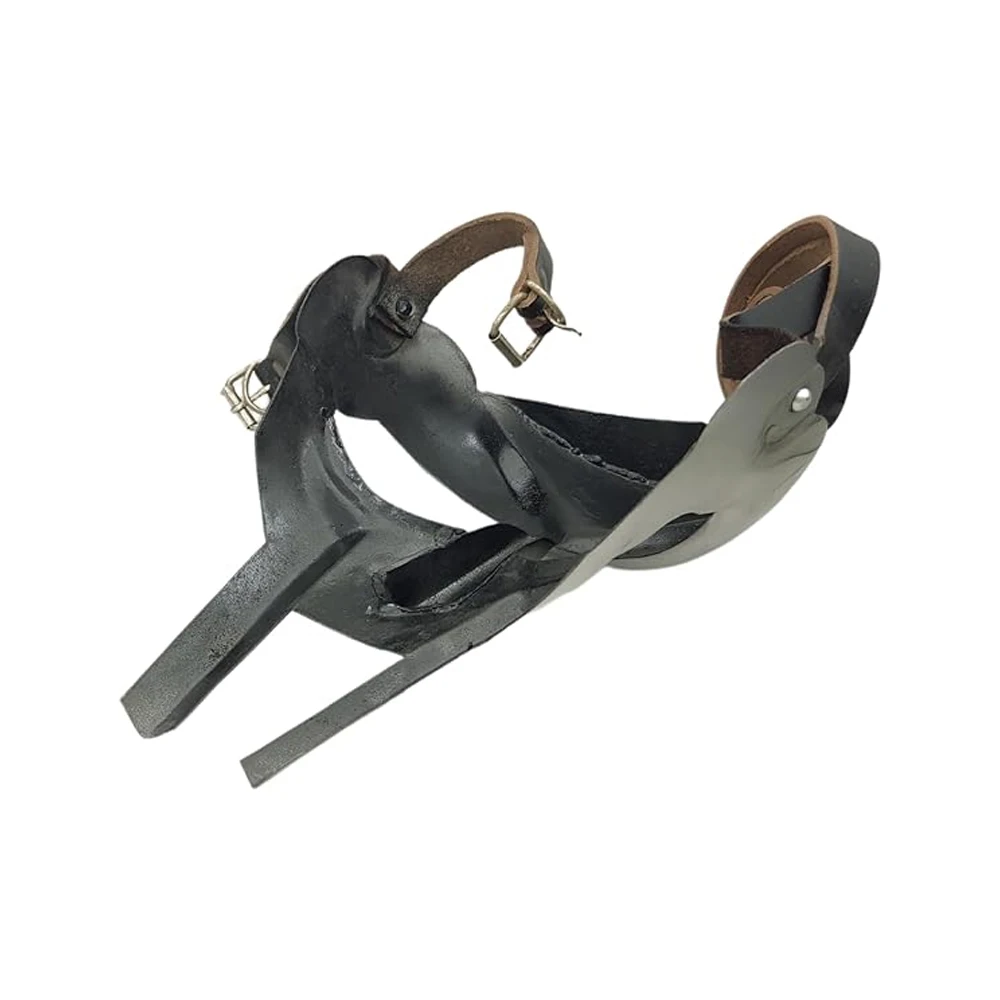 Attractive Halloween Mask Roman Gladiator Helmet Face Mf Doom Medieval Viking Attached Leather Straps at Affordable Price