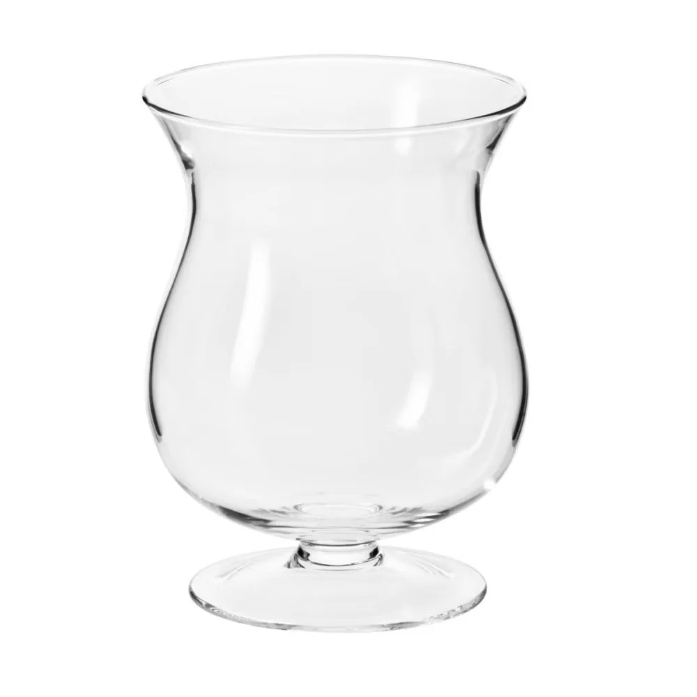Versatile Tulip-Shaped Glass Candle Holder - 8.6 in (22 cm) - Handmade - B2B Wholesale Offer - Home Decor - Krosno Glass