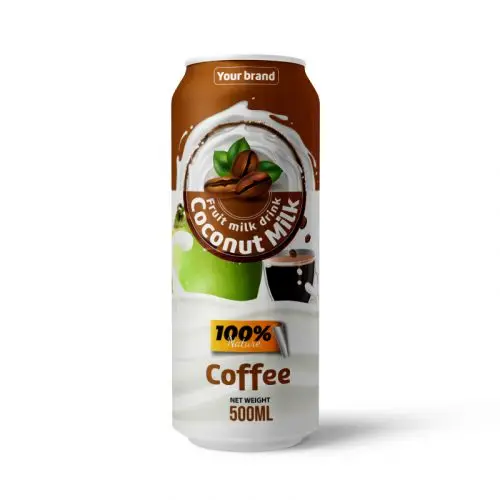 Coconut Milk Drink Fruity juice Canned 500ml from Viet Nam good taste and hot selling item good price wholesale