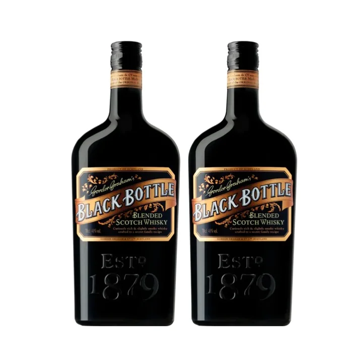 Black Bottle Island Smoke Blended Whisky 70cl Top Quality