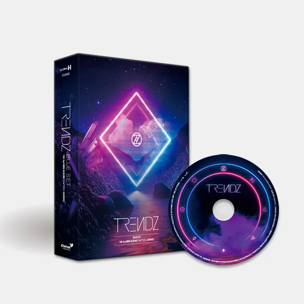 Оптовая продажа альбомов KPOP Корейская группа мальчиков TRENDZ 2-й мини-альбом синий набор глава