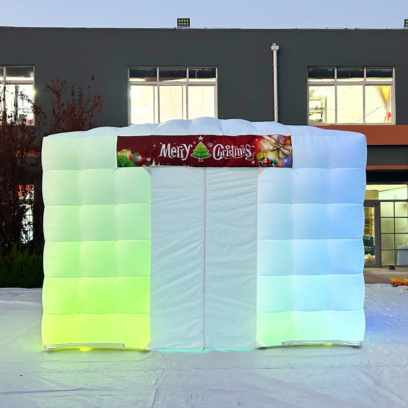 Aero Outdoor Inflatable Nightclub Cube Tent Blow Up Durable Christmas Advertising Inflatable House Tents for Events