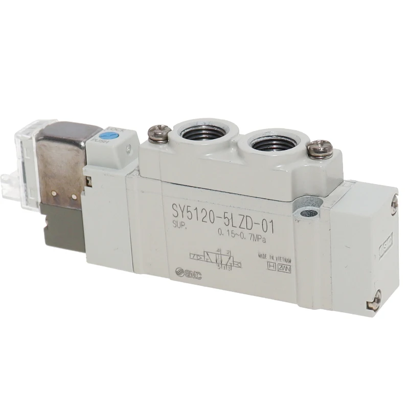 SMC Solenoid Valve SY5120-5LZD-01 original authentic genuine SMC Pneumatic China wholesaler