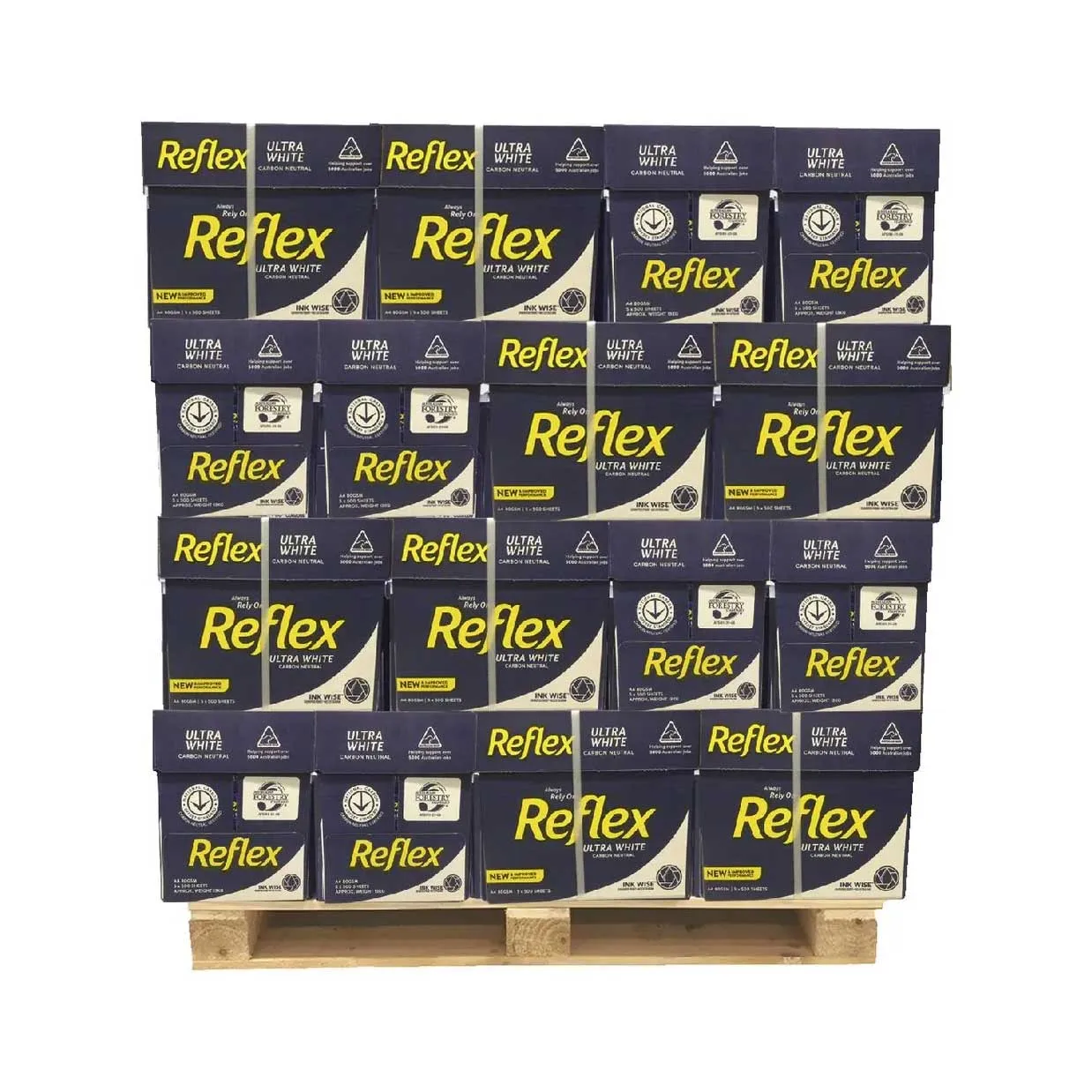 Top quality Reflex Ultra White A4 Copy Paper 80gsm Box 5 Reams Where to Buy Quality A4 copy paper Available..