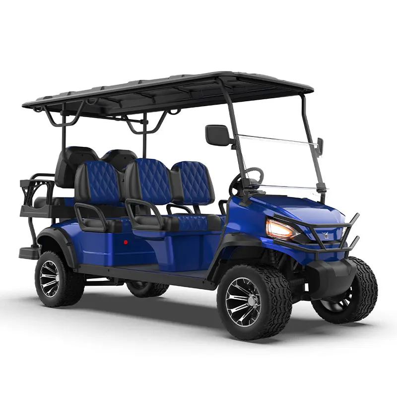 ODM Service for Exclusive Brand Agent Max 72V 6.5KW AC System Lithium Battery 2/4/6/8 Seater Off Road Electric Golf Cart