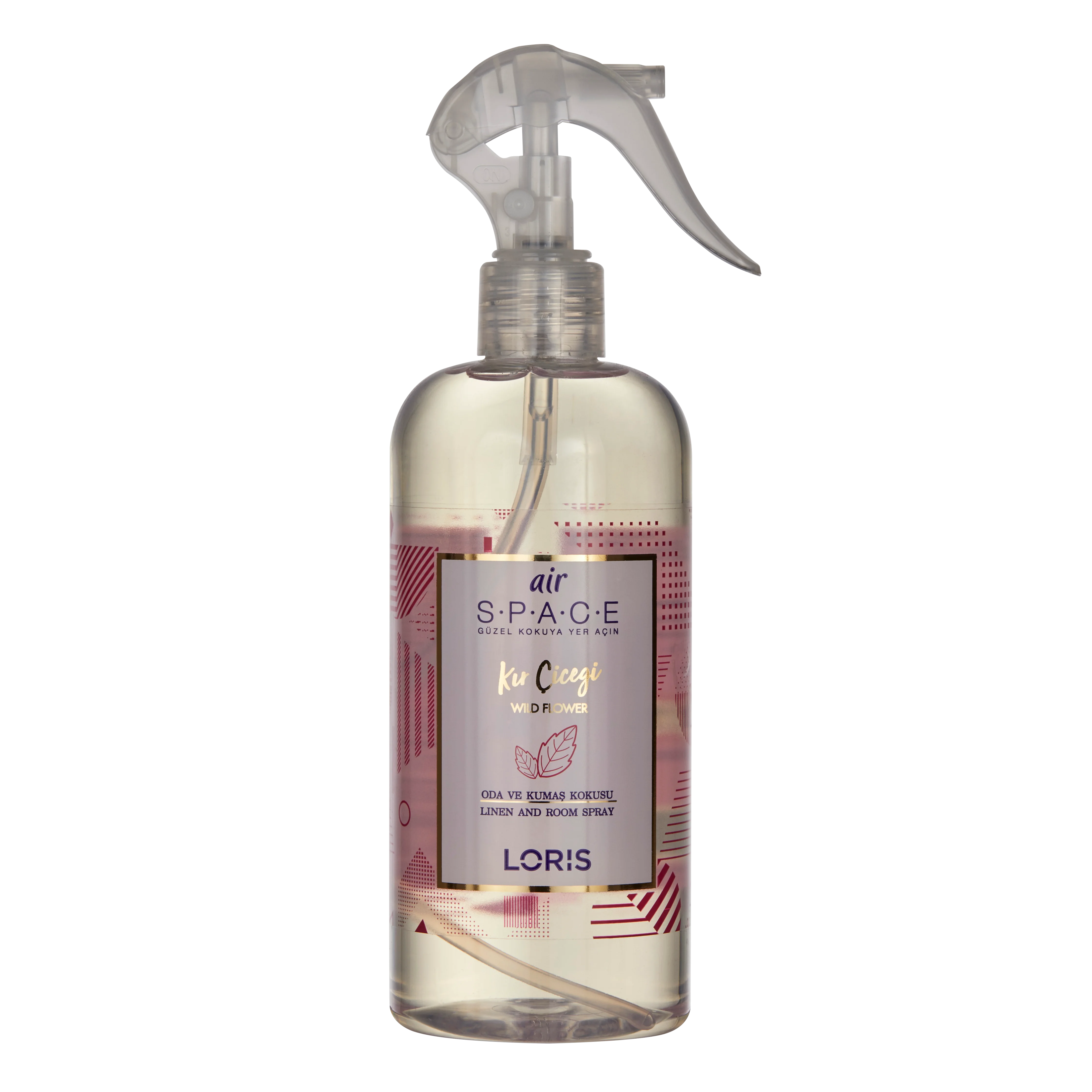 Loris Perfume Wild Flower 430 ML Linen and Room Spray Home, Office, Car, Hotel Air Purifying