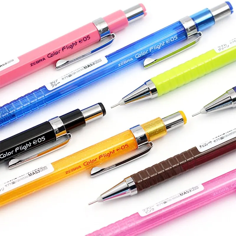 Color Flight Drawing Automatic Mechanical Pen Hex Axis(Order Remark Model)
