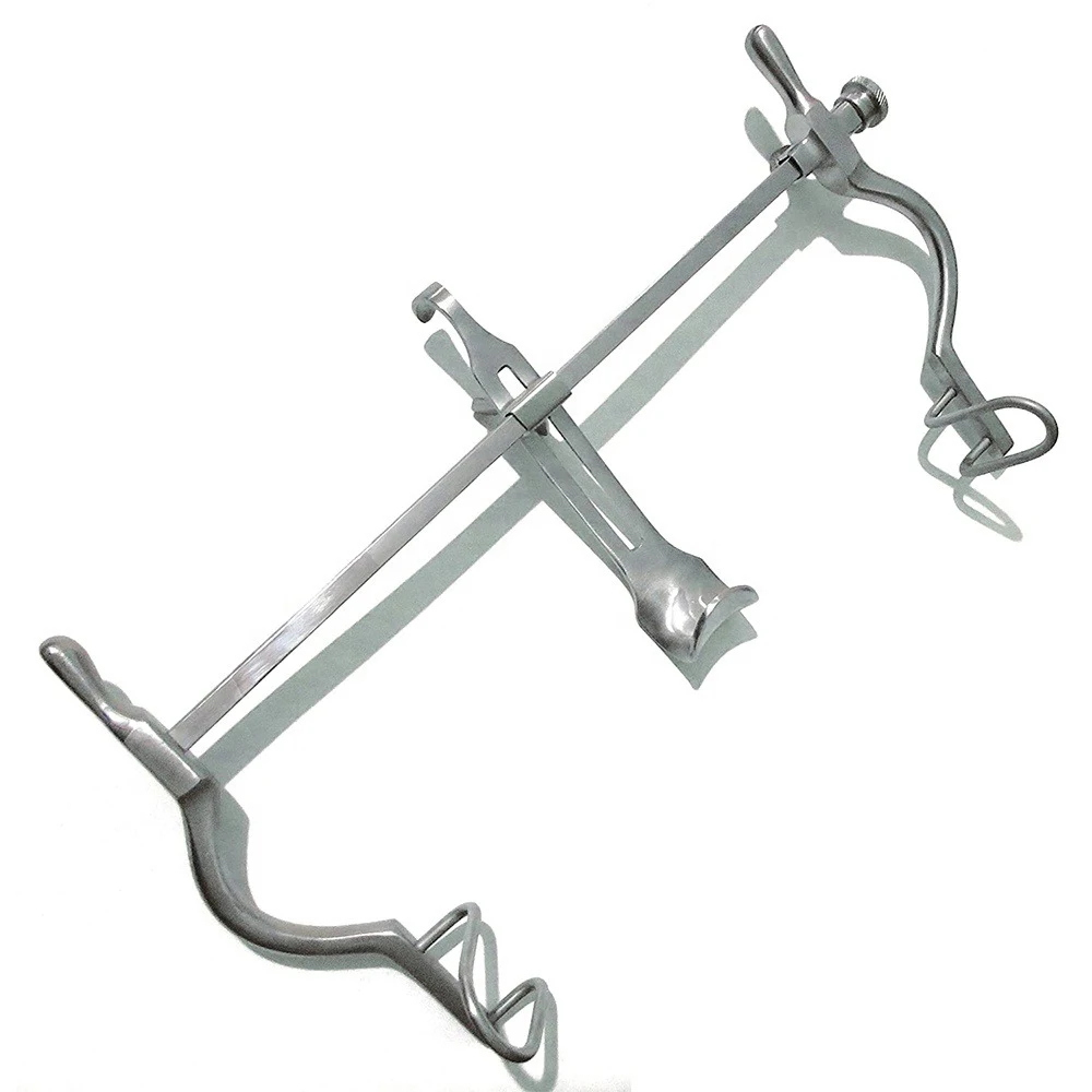 Surgical Instruments Balfour Abdominal Retractor With Solid Side Blades Veterinary Instruments