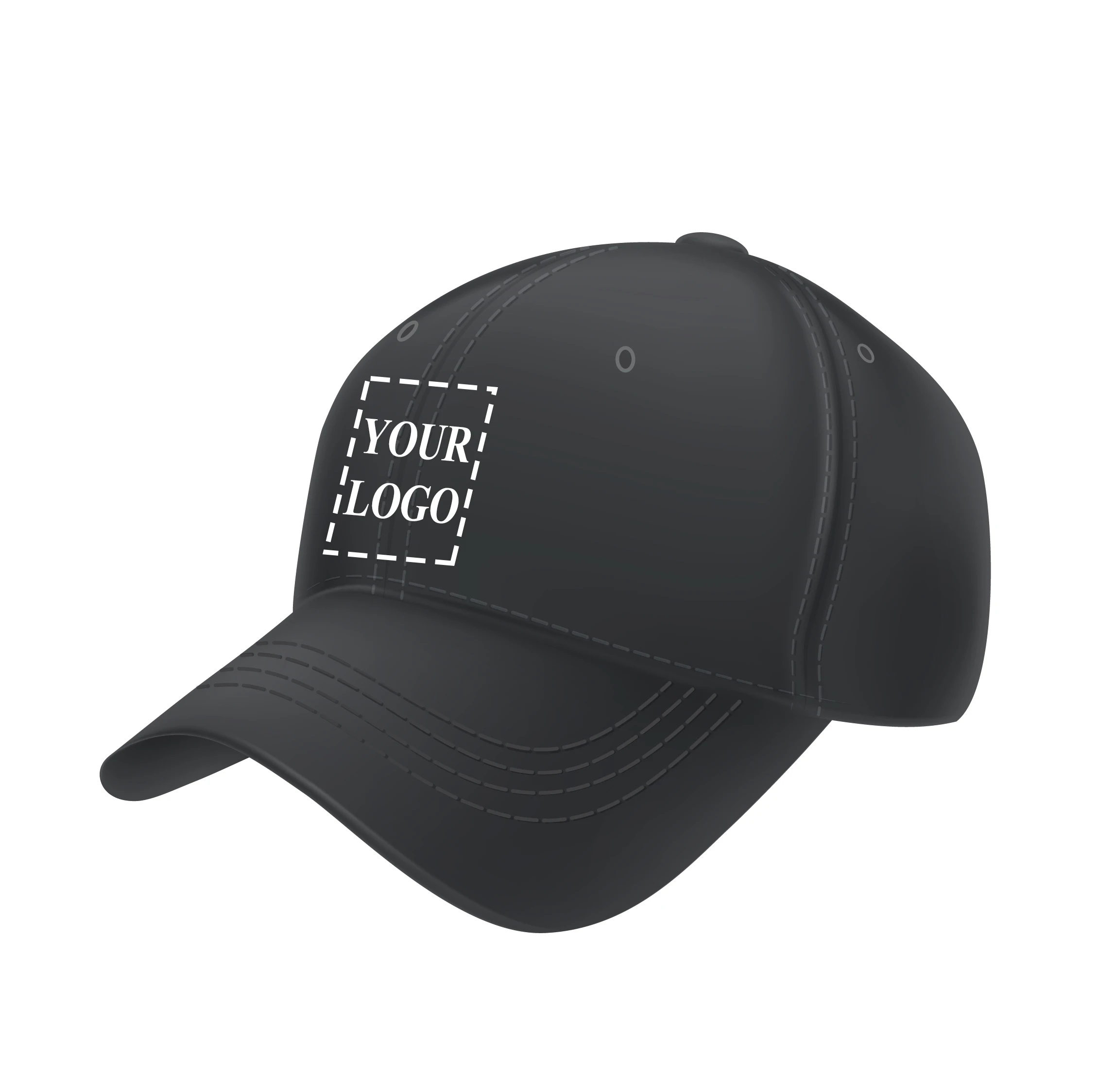 Wholesale High Quality 100% Cotton Custom Baseball Hat Men Embroidery Baseball Hat Custom Logo Made From Vietnam F