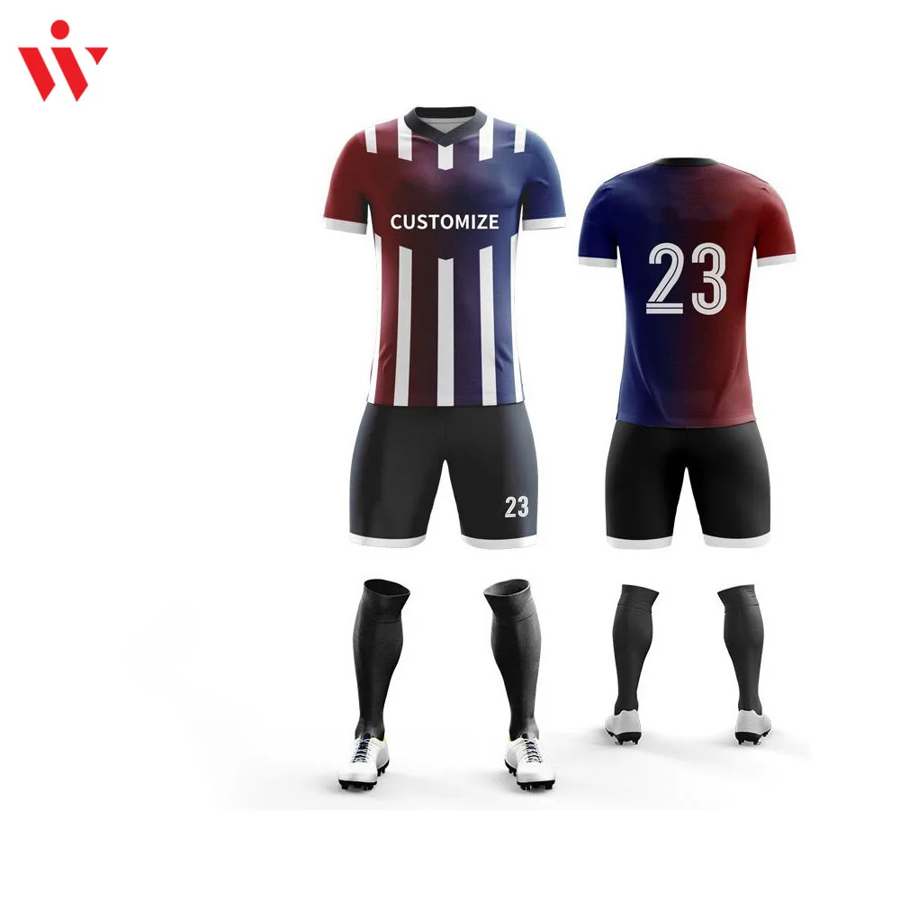 Cheap Price Team Wear Top Quality Customize Digital Sublimation Jersey Men Sports Wear Soccer Uniform