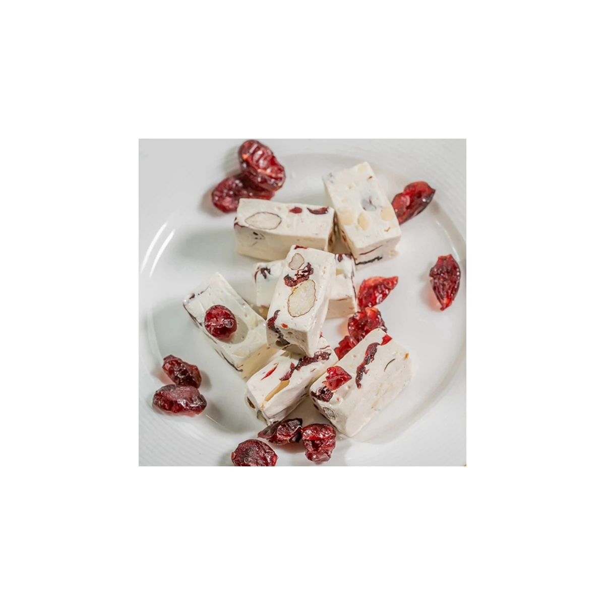 Factory Direct Sales Biscuit Chewy Honey Nut Milk Mandorlato Snack Cranberry Nougat Candy Bar
