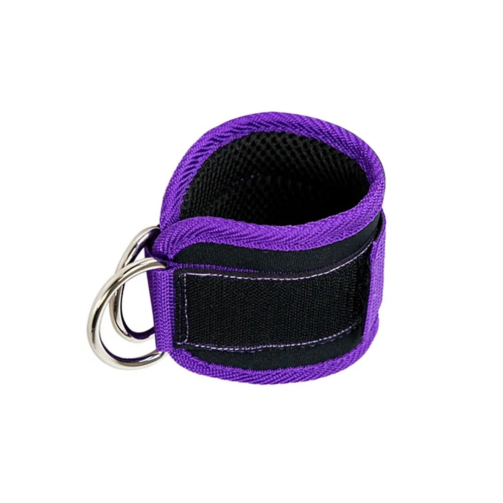 Comfortable Soft Fabric Made Gym Fitness Ankle Straps Good Selling Gym Fitness Training Ankle Straps For Sale OEM Service